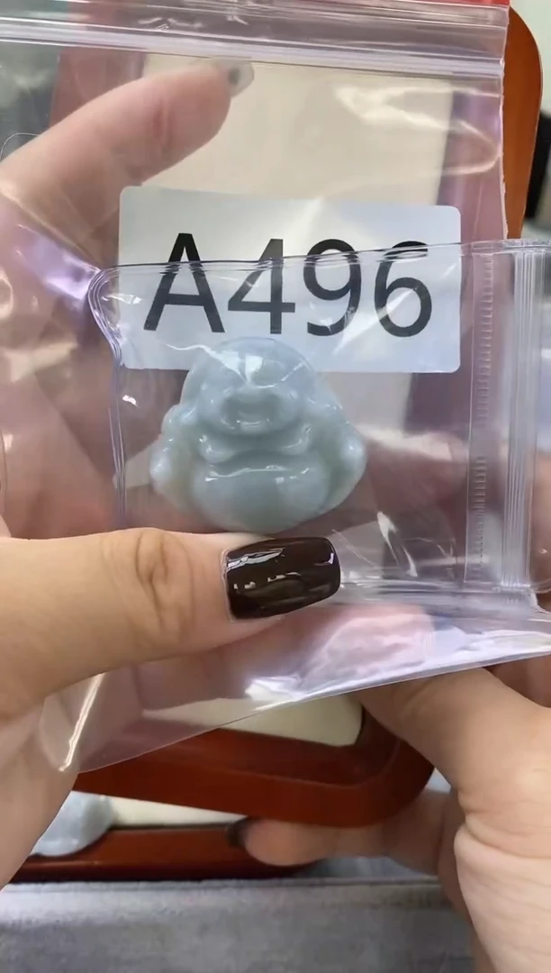 未镶嵌挂件翡翠a496