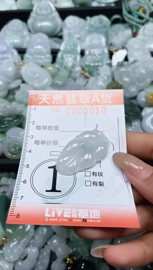 翡翠未镶嵌颈饰闪购0005010