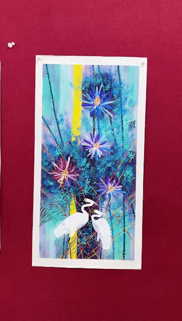 国画凡*赛张现民国画作品