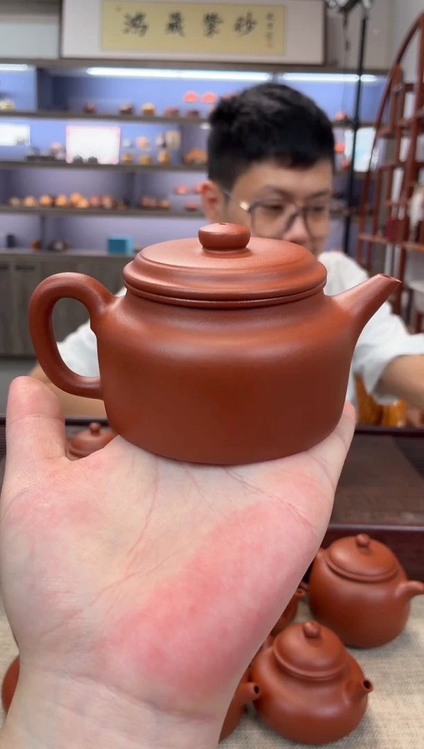 茶壶紫砂朱泥 剑流德钟