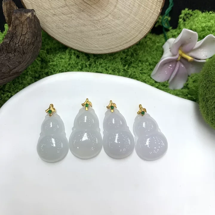 翡翠18K葫芦L34@多样性发其一CP配绳