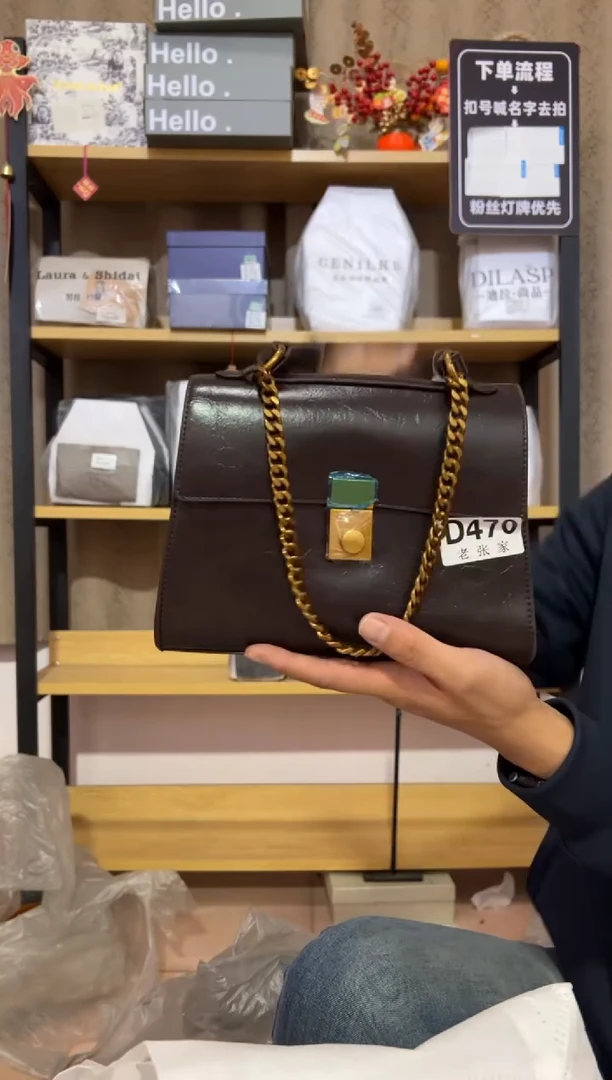 小牛剖层皮革老张家女包470