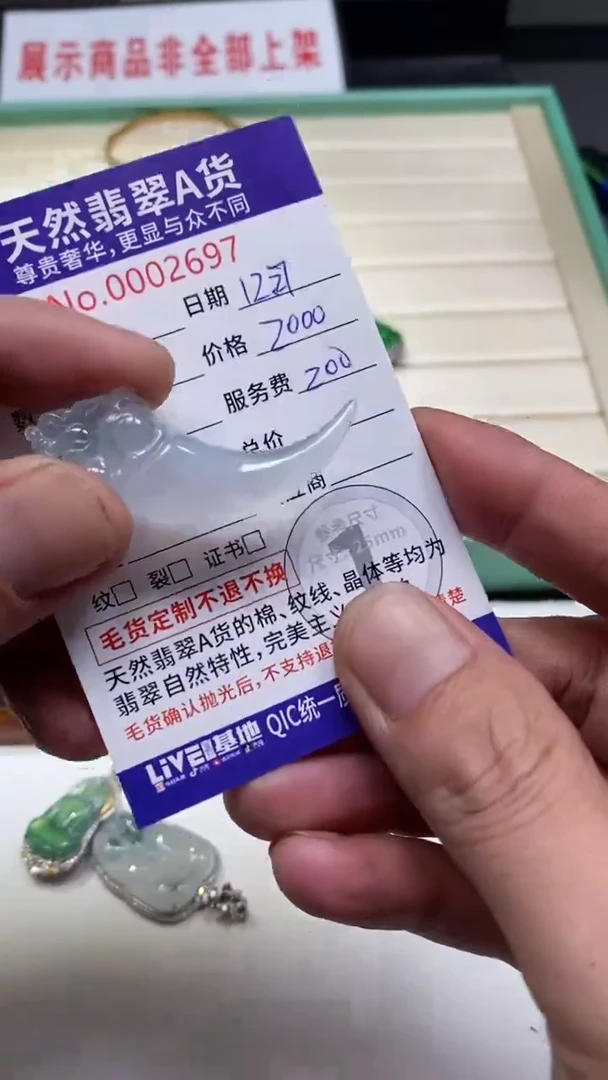 吊坠(不含链)未镶嵌翡翠46