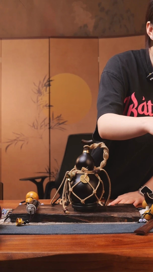 1380号精品大漆葫芦防腐防渗装水茶酒