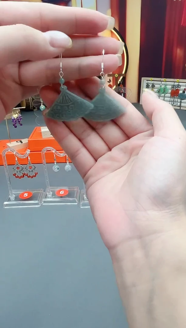 未镶嵌翡翠耳饰x15