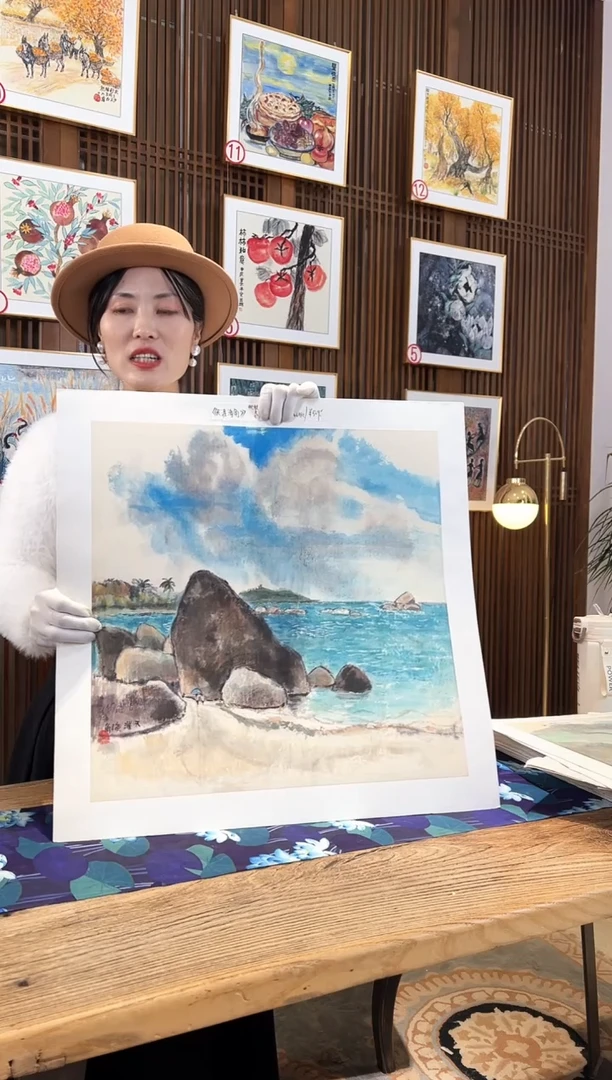 版画版画耿玉琨名章限量版画S