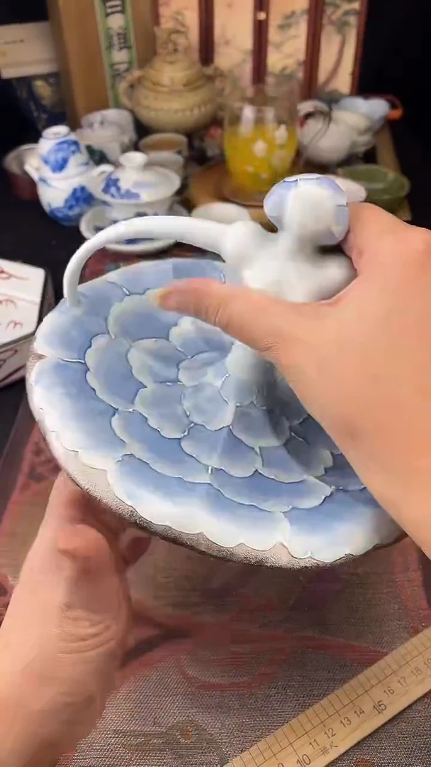 瓷片山*散瓷默认微瑕，看清尺寸品相再拍