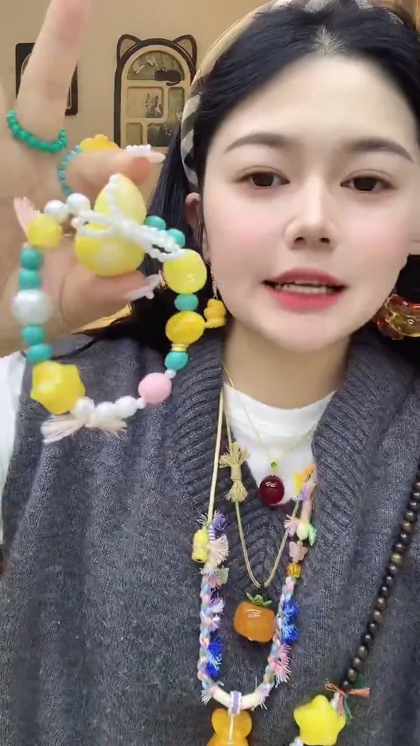 砖雕大喜喜时尚穿搭饰品