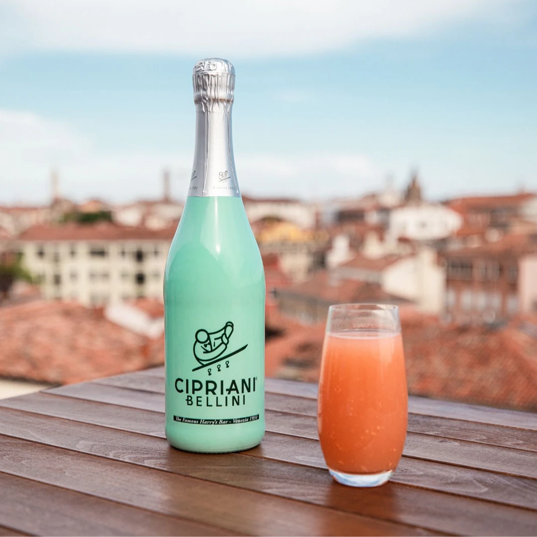 还原正宗Bellini 创始人品牌仙桃贝莉莉起泡桃子酒