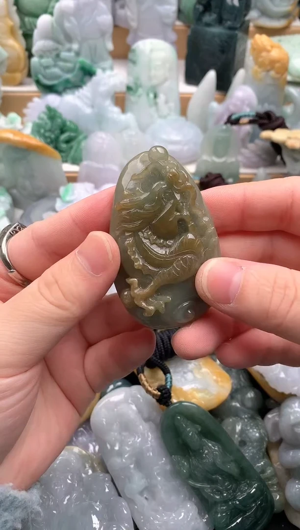 吊坠(不含链)未镶嵌翡翠1