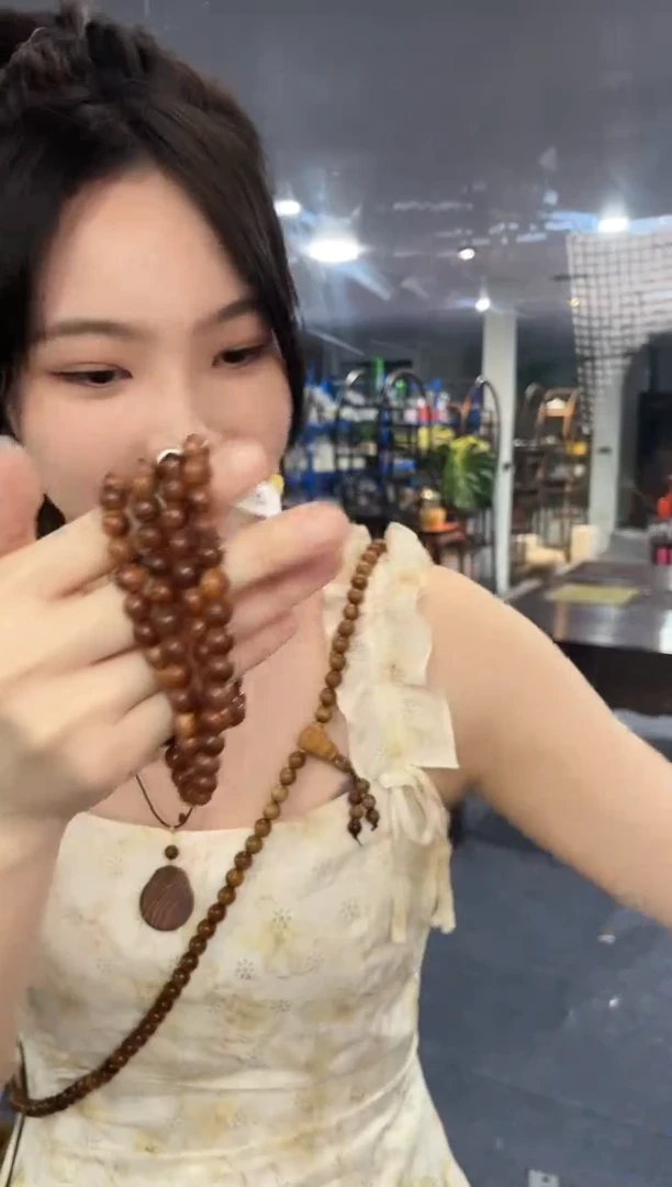 黄花梨/降香黄檀手串/手链海黄0.8多圈紫油梨hhl205