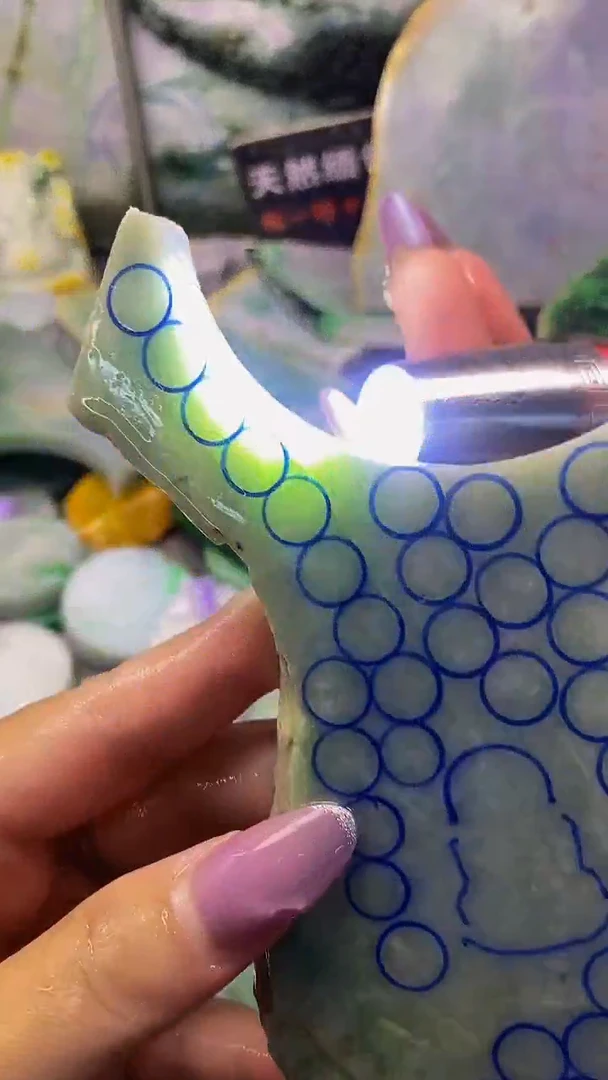 未镶嵌挂件翡翠天然缅甸翡翠A货692