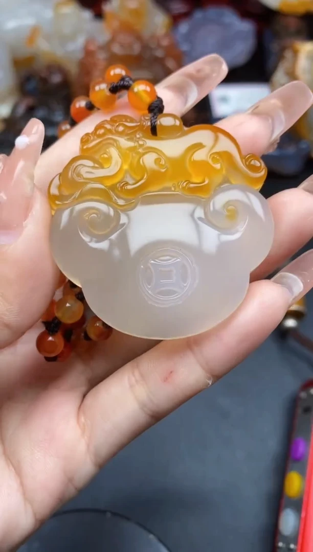 【闪购商品】玛瑙/玉髓颈饰未镶嵌ll