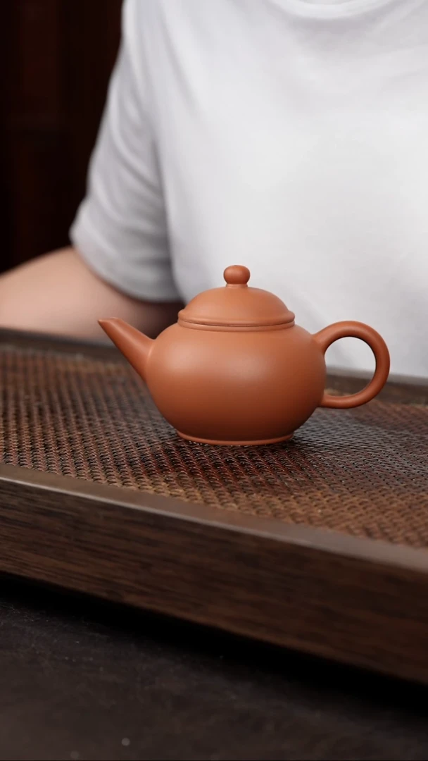 茶壶紫砂红泥水平
