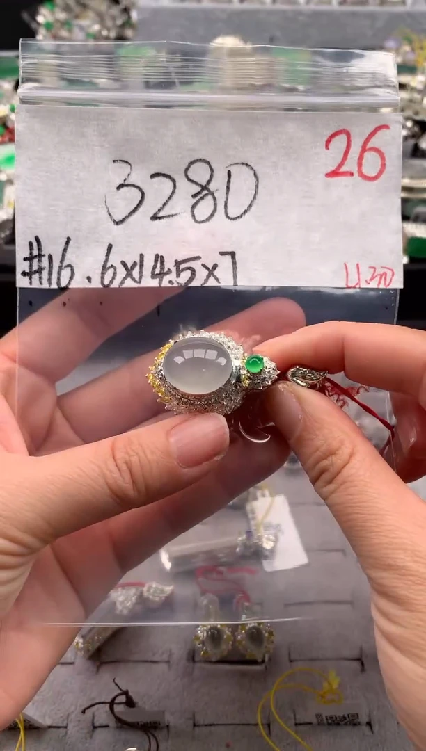 【闪购商品】定制翡翠未镶嵌毛货需精细抛光拍一发一