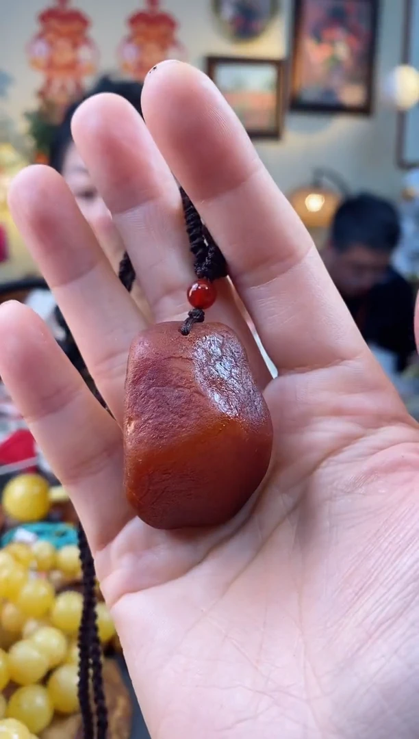 【闪购商品】琥珀颈饰未镶嵌吊坠