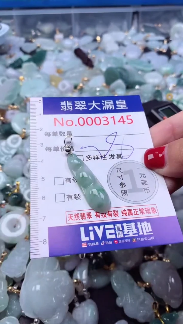 颈饰未镶嵌翡翠3145