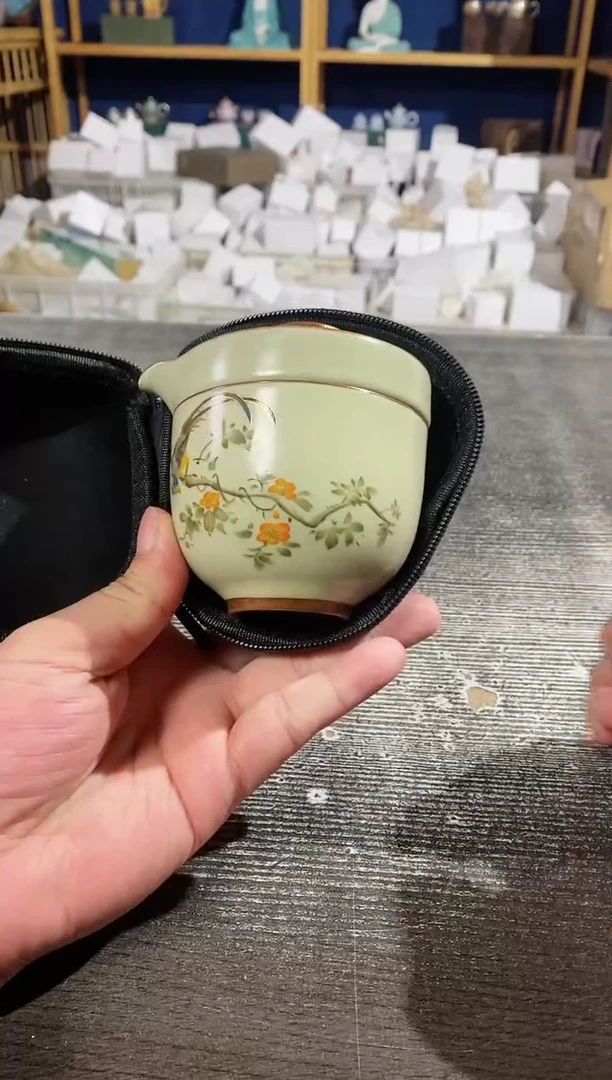 【闪购商品】其他汝窑喜上眉梢旅行套装