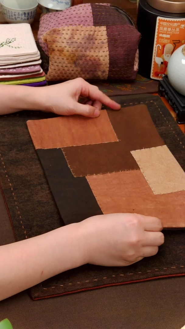 Cici手作刺子绣茶席-178