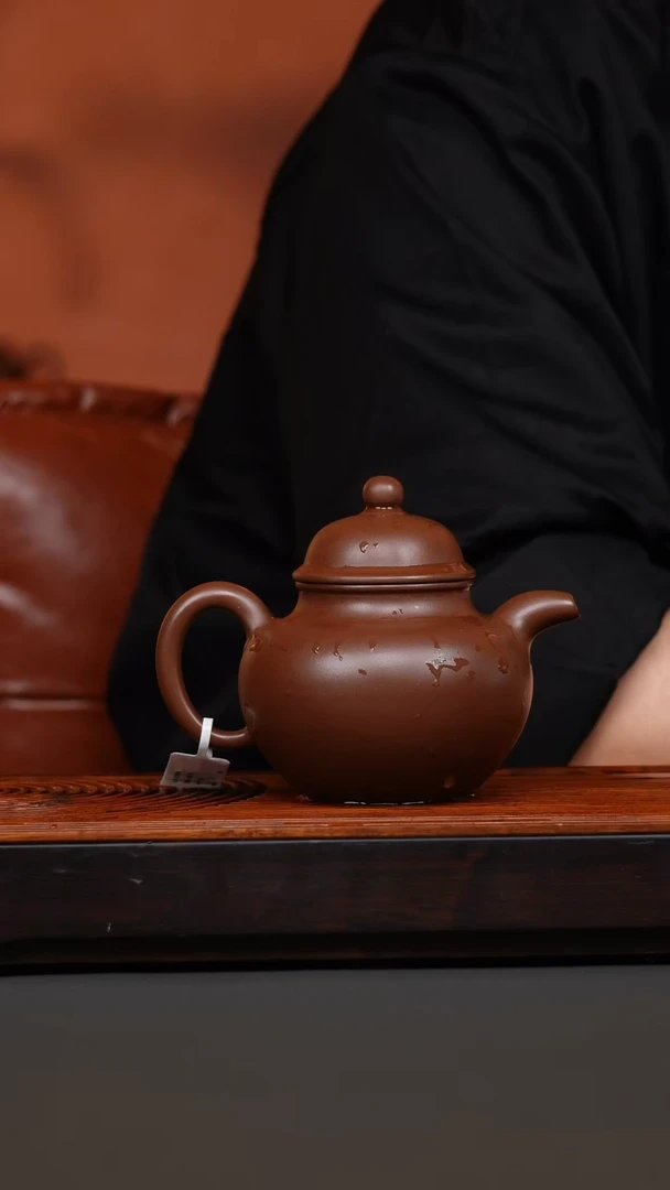 茶壶紫砂紫砂壶掇球