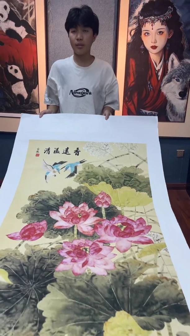 国画九霄甄选国画作品58