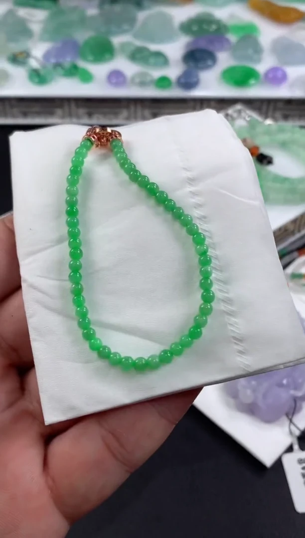 未镶嵌定制翡翠爱*翡翠