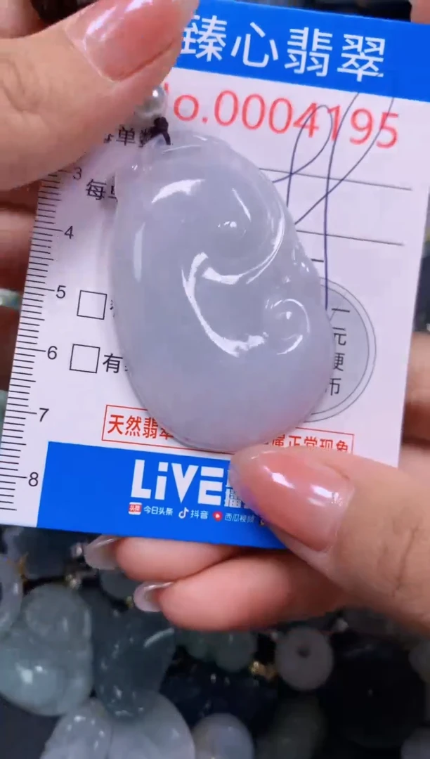 吊坠(不含链)未镶嵌翡翠4195