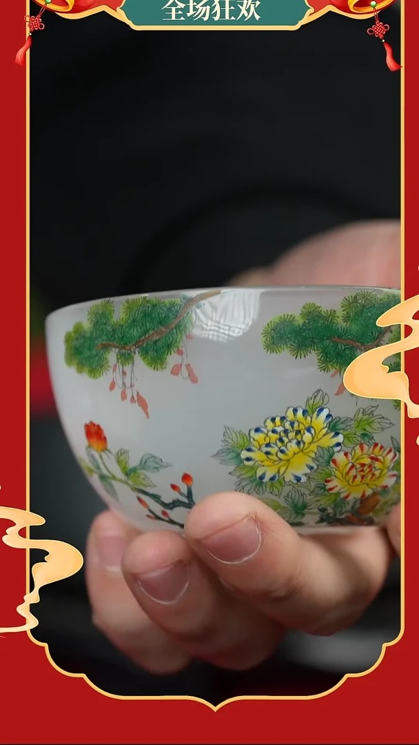 摆件陶瓷DL0161/2景德镇