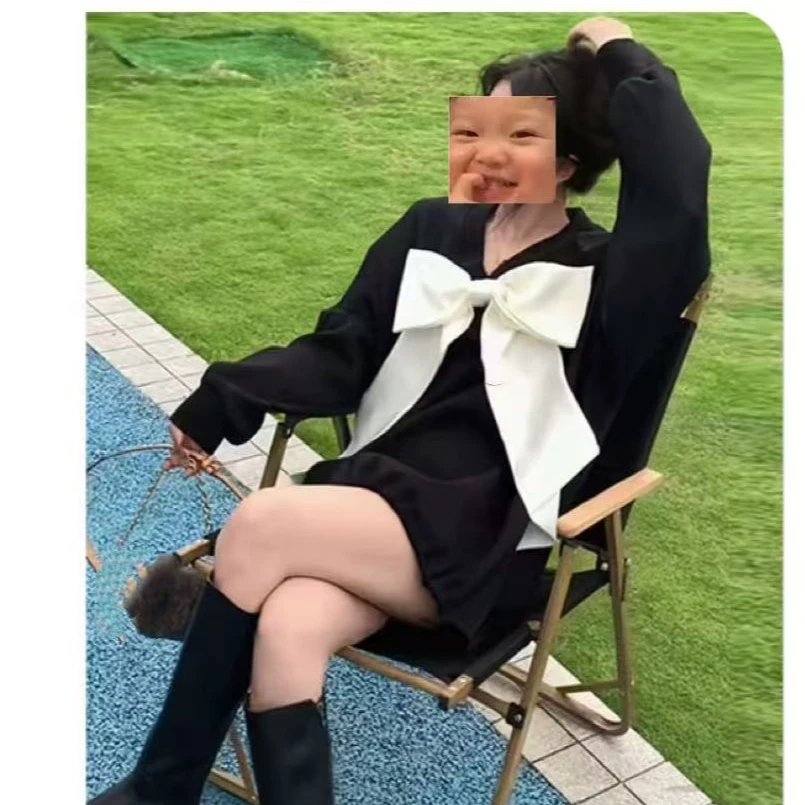 （更衣铺专属）2275蝴蝶结卫衣（实物以直播间为准）