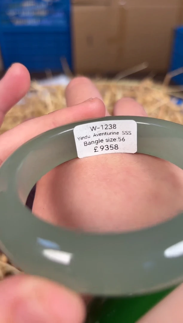 未镶嵌手镯石英质玉W1238