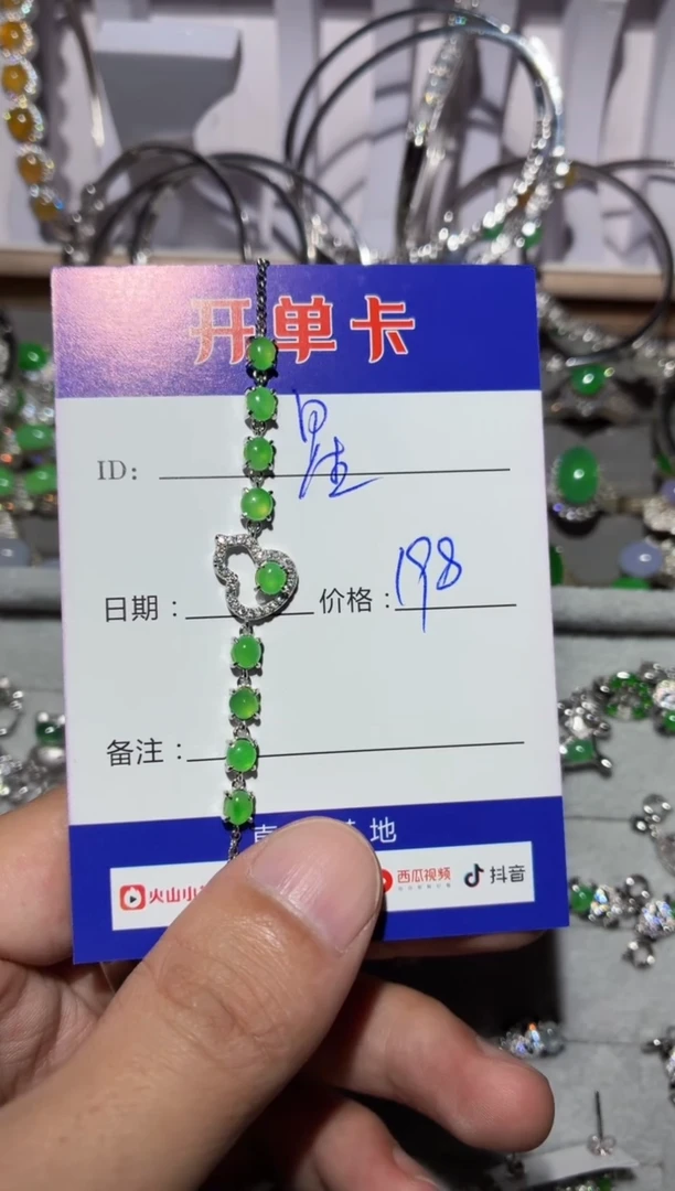 颈饰银S925镶嵌翡翠?**✨星月