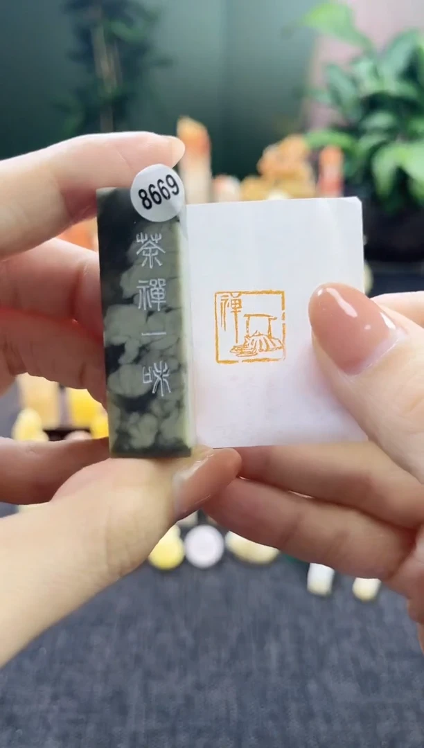 昌化石印石林*舟8669