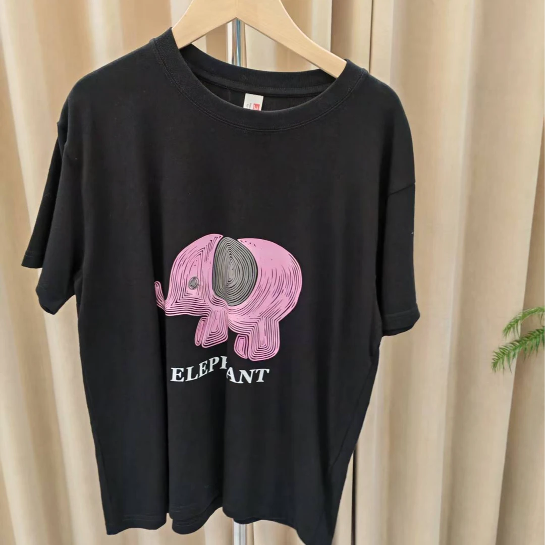 港风短袖T恤女夏装宽松显瘦百搭半袖上衣Q1398