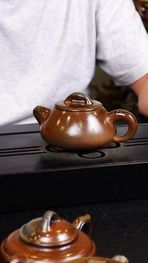 茶壶紫砂宜兴紫砂柴烧