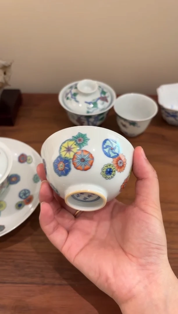 其他闪购斗彩皮球花宫杯