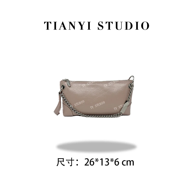 【TY】SK-82790-樱花粉 轻奢高级韩版单肩潮流时尚简约女包