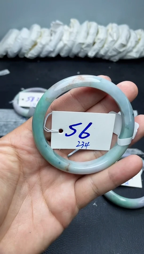 未镶嵌手镯翡翠234