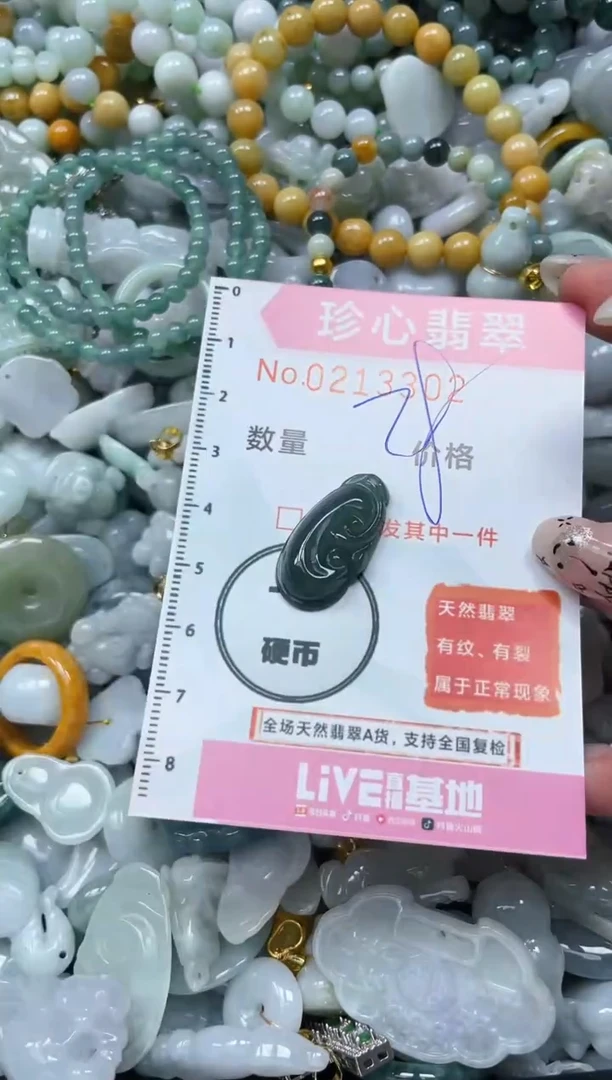 翡翠未镶嵌颈饰闪购0213302