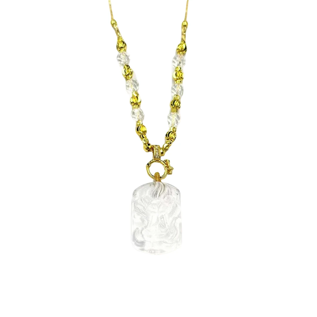 x680-国风设计款蓝针白水晶凤九吊坠-赠礼盒