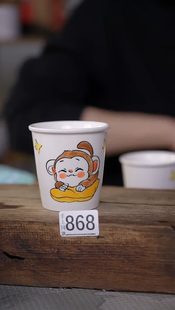 【闪购商品】瓷片福利！十二生肖手握杯