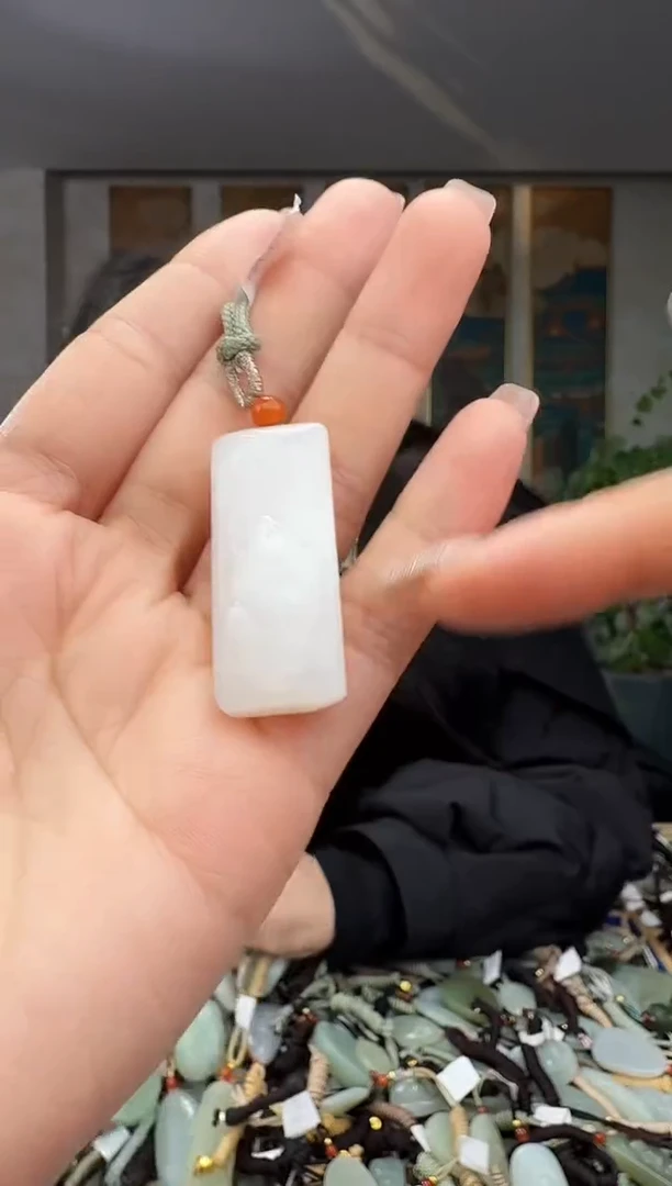 颈饰未镶嵌和田玉拍一发一多样性发货