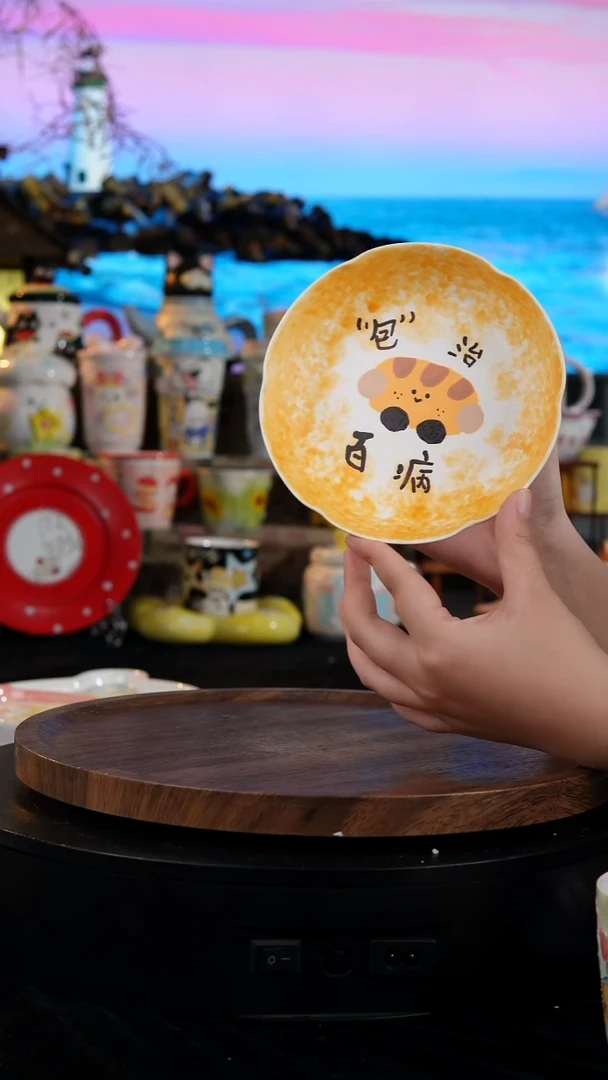 陶瓷便携款景德镇手工手绘陶瓷