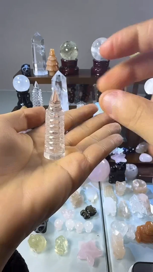 合金珠宝半成品水晶M2014