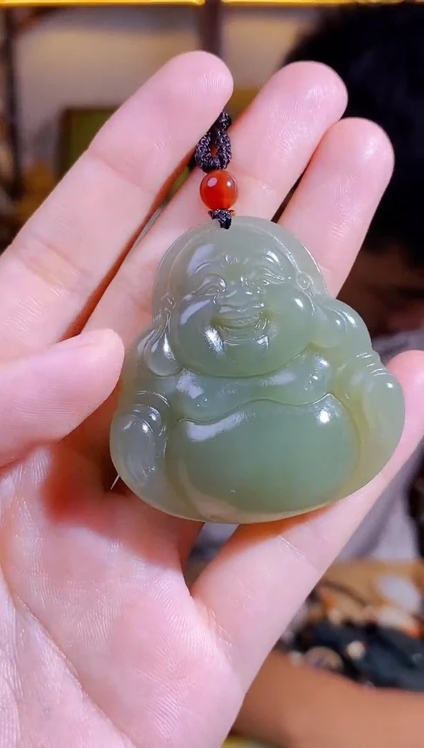 和田玉未镶嵌颈饰1