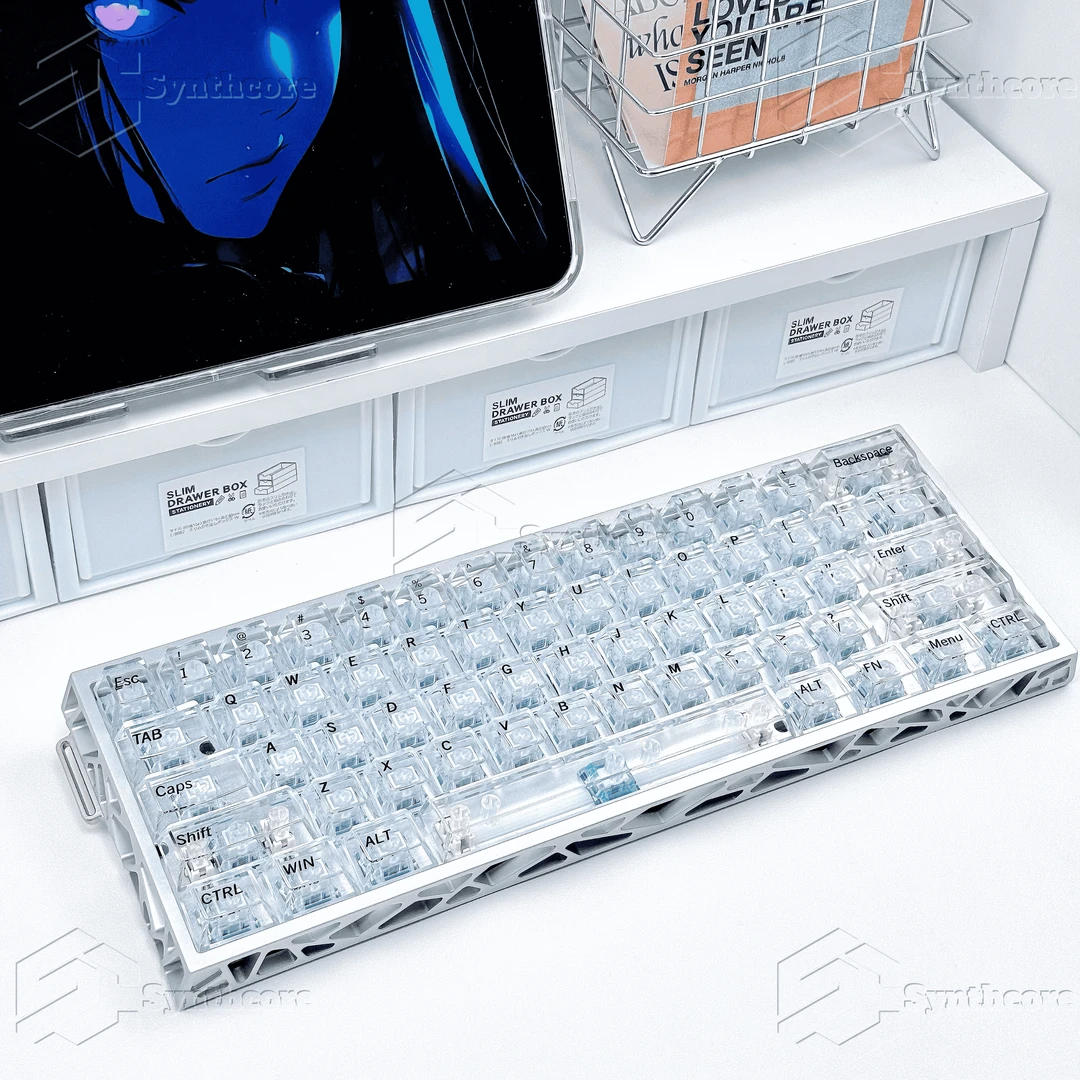 高透PC透光键帽支持 EZ80MADE68wooting hero68ROG夜魔磁轴键帽