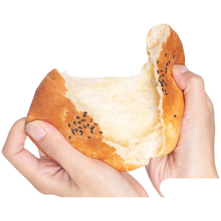 饱饱同学儿童中式中国汉堡胚塔斯汀同款安佳黄油早餐半成品面包饼