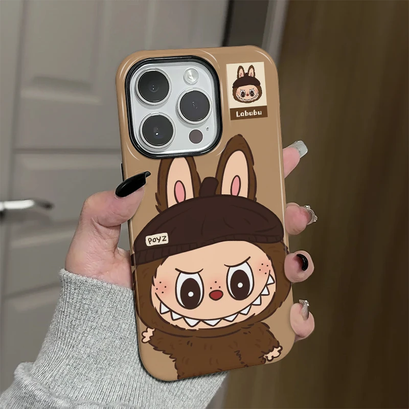 适用苹果16手机壳iPhone15pro新款可爱拉布布13/14硅胶华为小米15