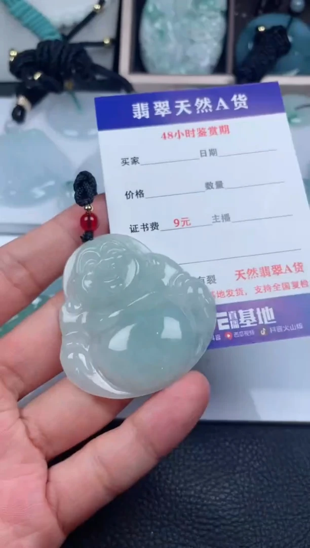 翡翠未镶嵌颈饰