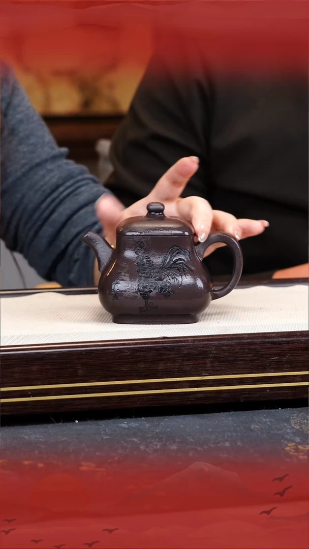 李立科宜兴原矿紫砂壶