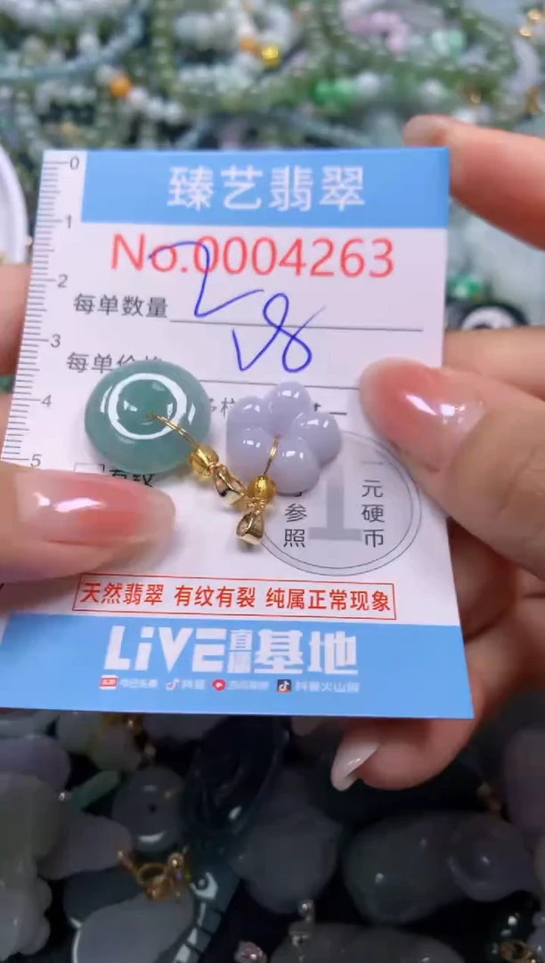 颈饰未镶嵌翡翠4263